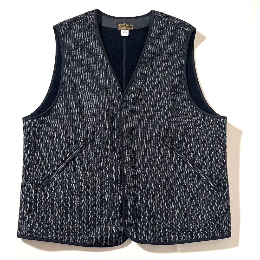 【未使用級】RRL　ビーチクロス ベスト　ジレ　XLサイズ　24AW　ごましお