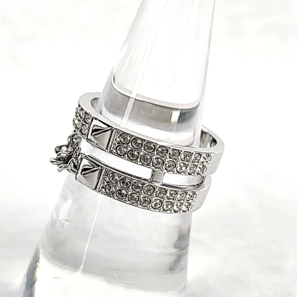 ◆極上品◆スワロフスキー　指輪　FICTION　58　約17号　箱つき