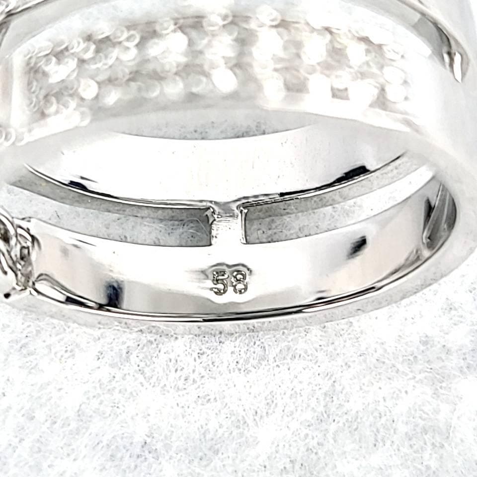 ◆極上品◆スワロフスキー　指輪　FICTION　58　約17号　箱つき