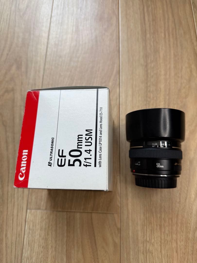 Canon EF 50mm f/1.4 USM レンズ
