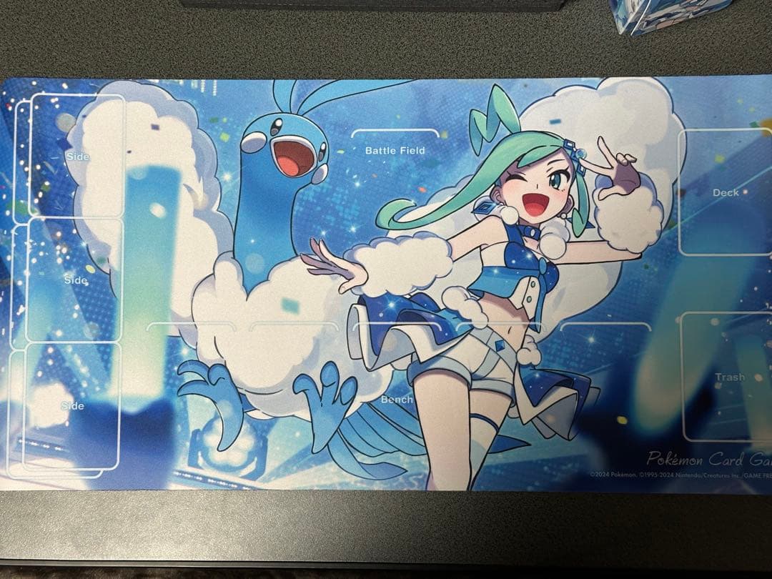 ポケカ引退品 ポケモンカード まとめ売り デッキ シングルカード プレイマット付