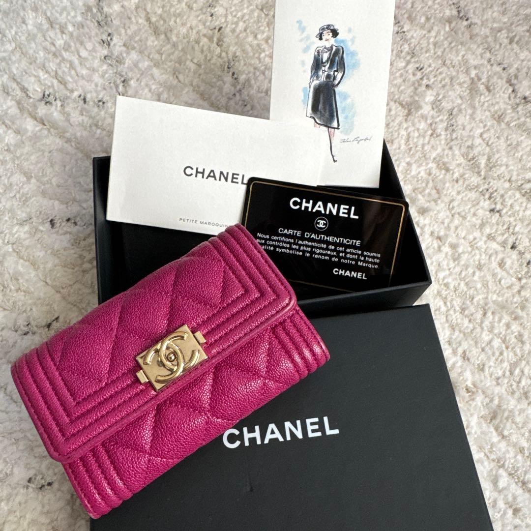 CHANEL ボーイシャネル　名刺入れ