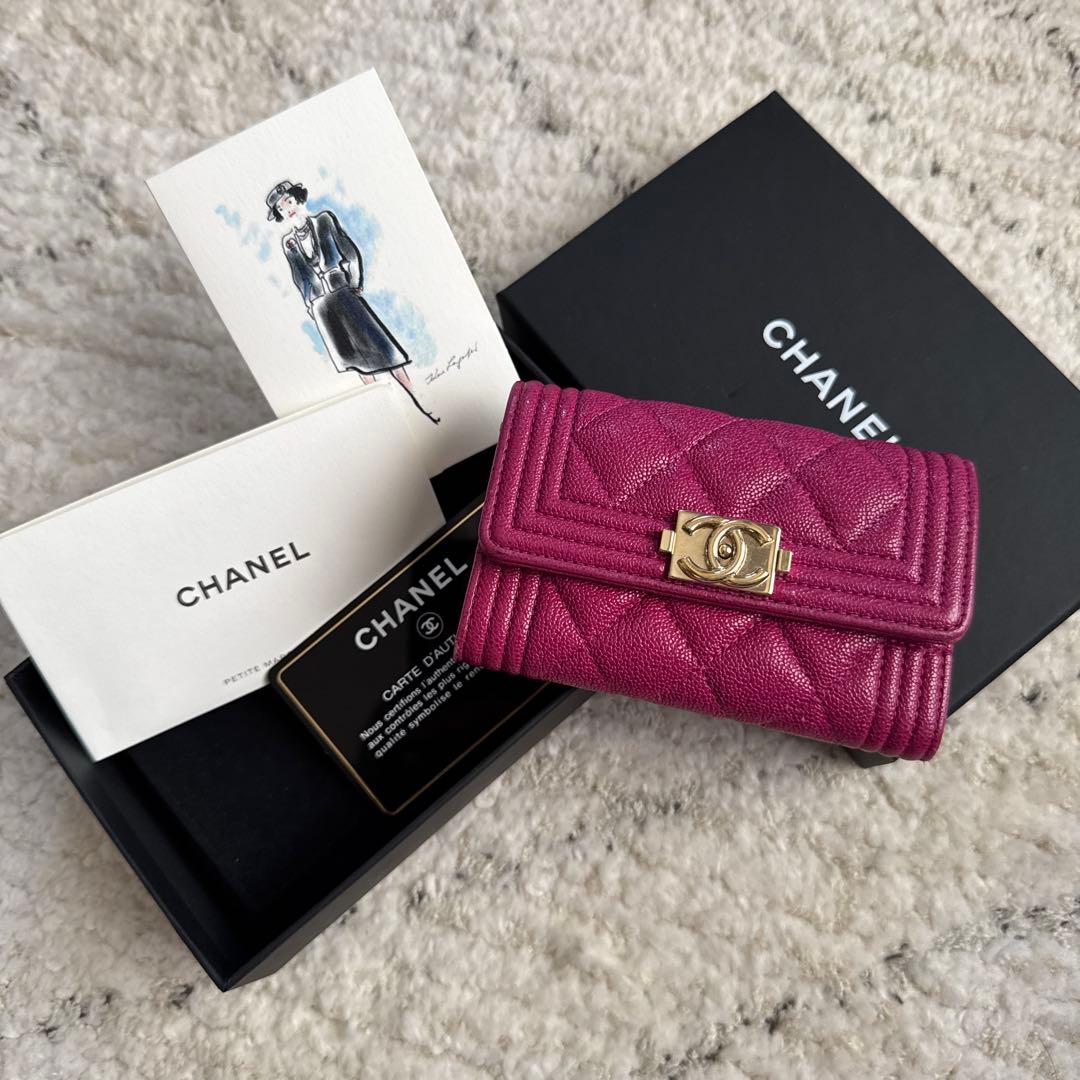 CHANEL ボーイシャネル　名刺入れ