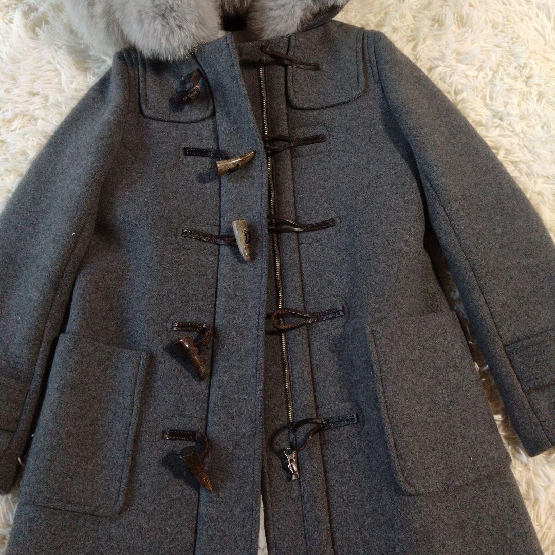 美品✨ボーダーズ アットバルコニー 　　　サガファー フォックス　カシミヤ