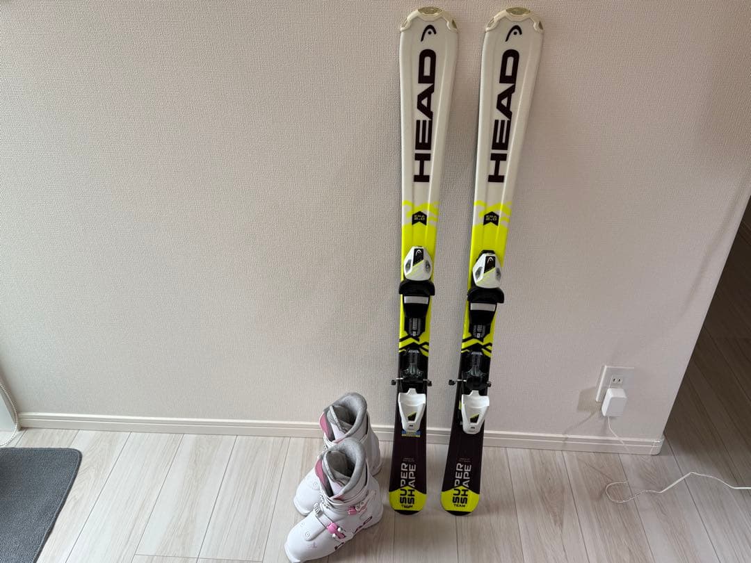 HEAD Super Shape スキー　ブーツ　セット　子供用