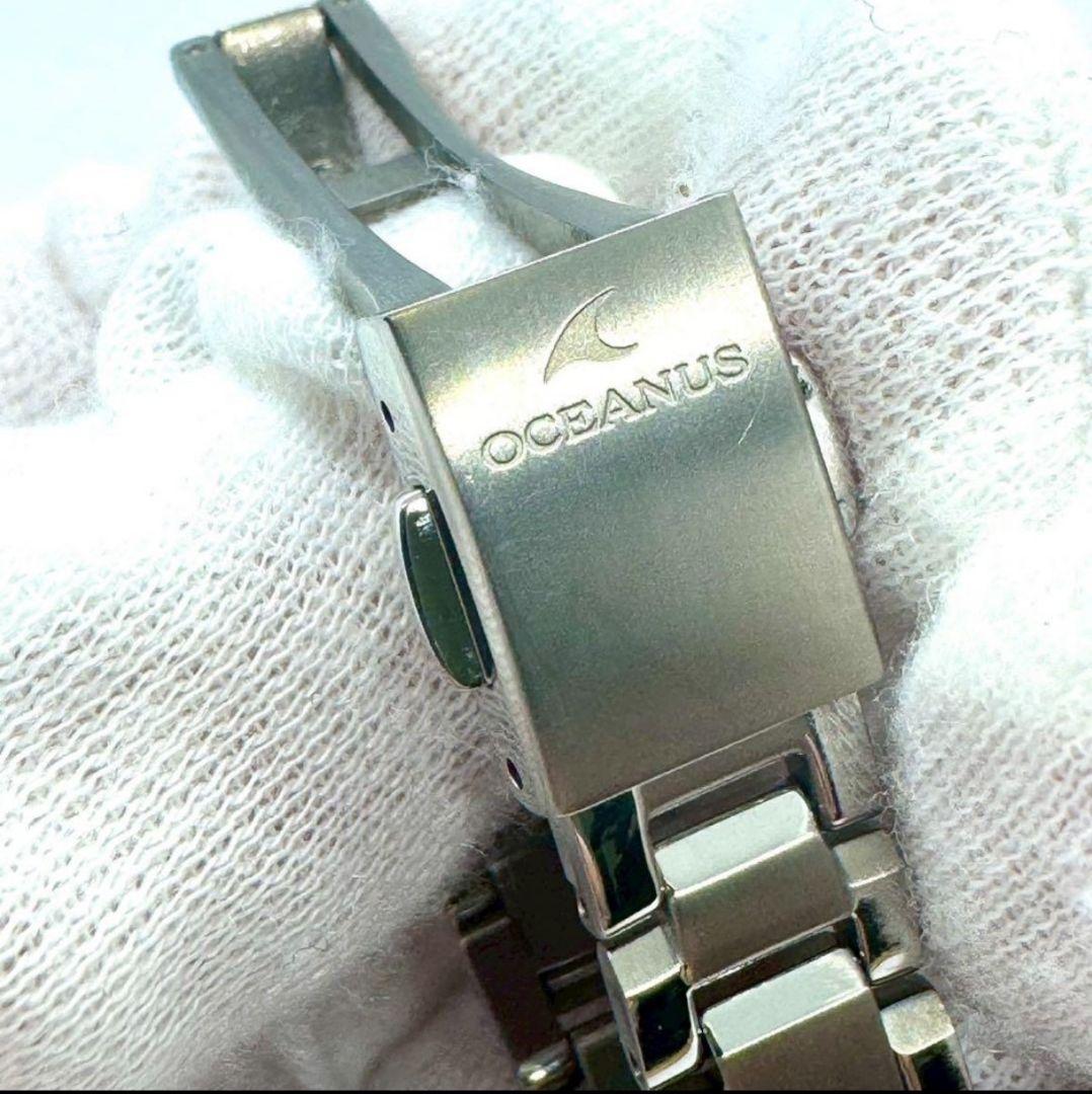 す*こ様 超美品OCEANUS OCW-70PJ-7AJF ブルー 電波ソーラー