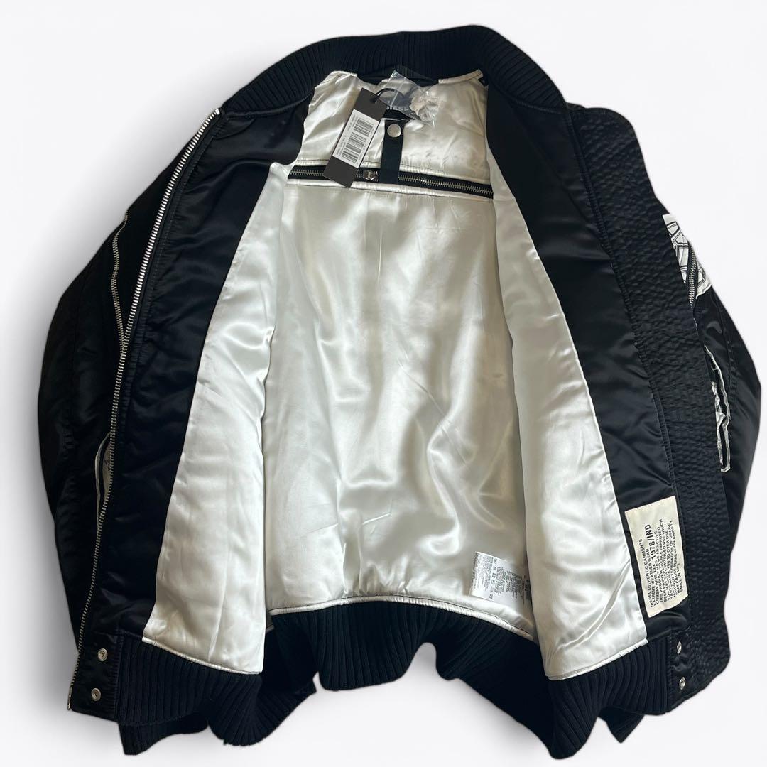 【未使用品】DIESEL ma-1 G-Krista-C Jacket 黒