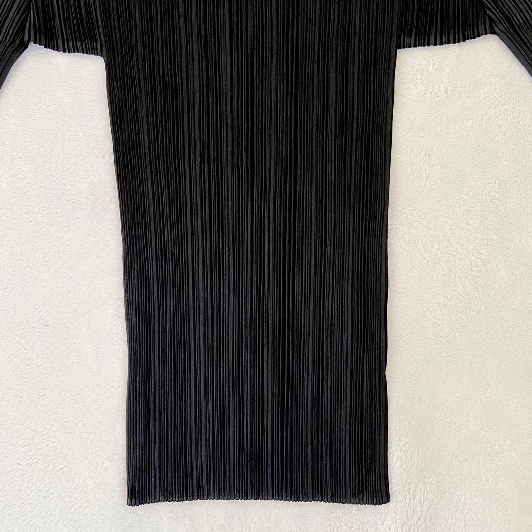 未使用タグ付き　PLEATS PLEASE イッセイミヤケ　タートルネック