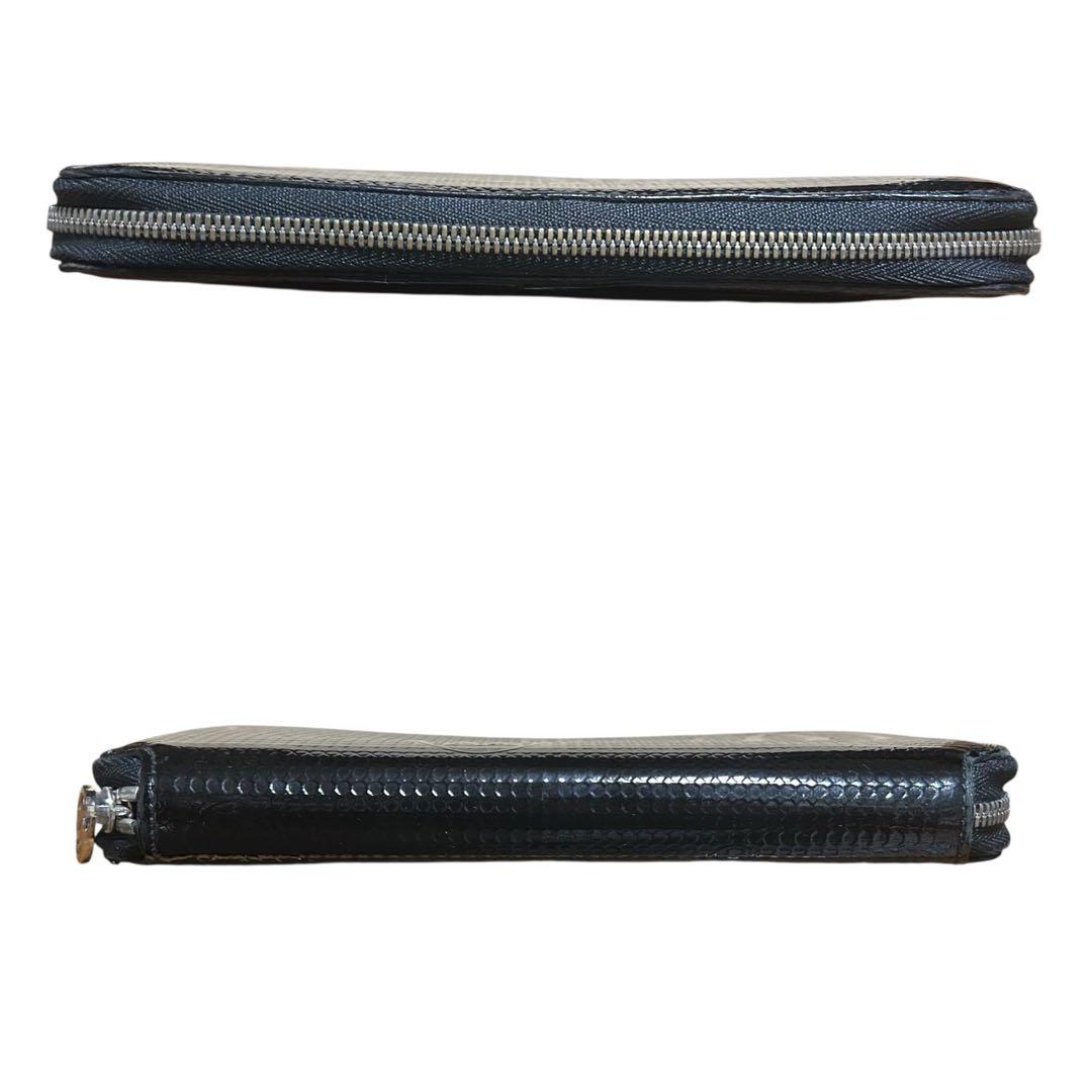 カルティエ　Cartie 長財布　ハッピーバースデー　ブラックラウンドファスナー