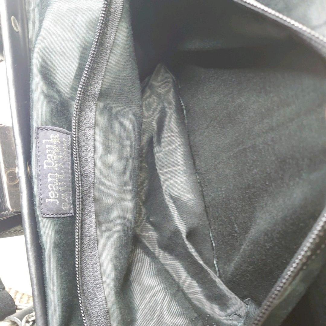 【希少】ジャンポールゴルチエ ドクターバッグ ヴィンテージ ビジネス ブラック