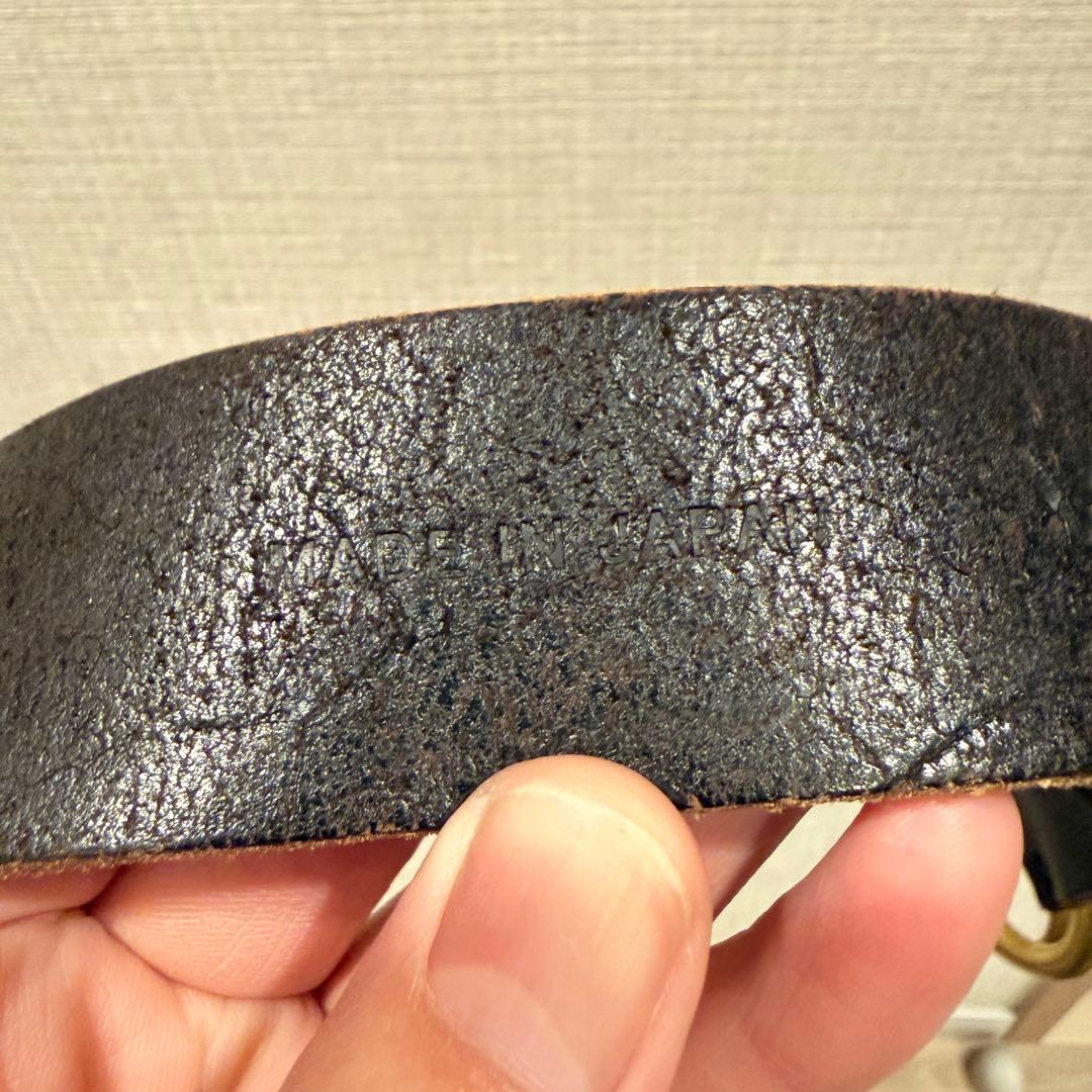 visvim ダブルリング　レザーベルト