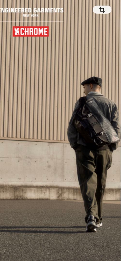 Enginneered Garments × CHROME CTZ24L 新品