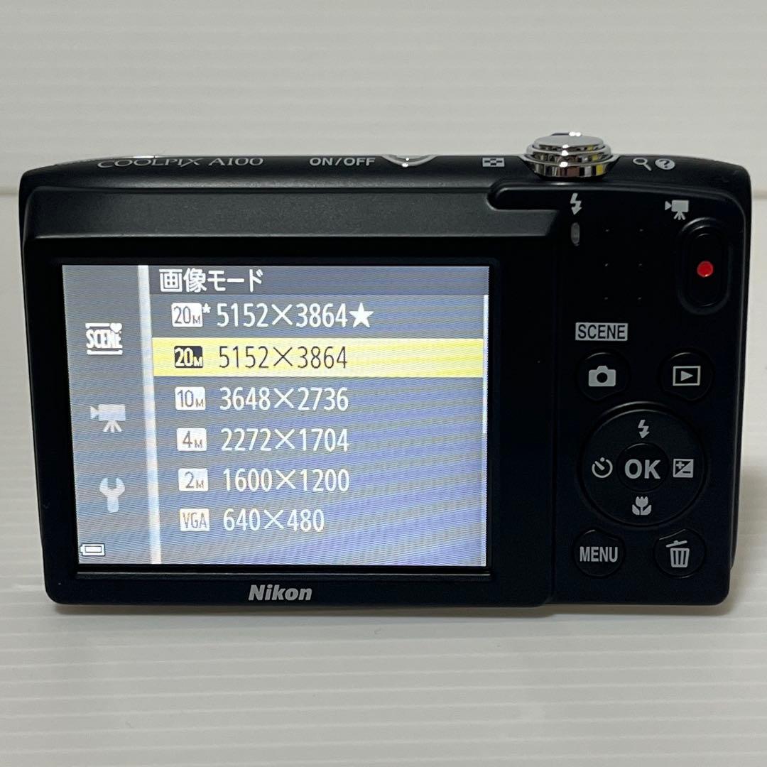 【美品】Nikon COOLPIX A100 コンパクトデジタルカメラ