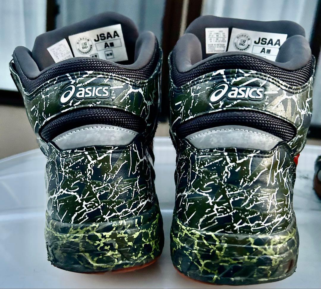 ヤ*ワ様 ASICS BOA 安全靴 カモフラージュ/ホワイト/レッド