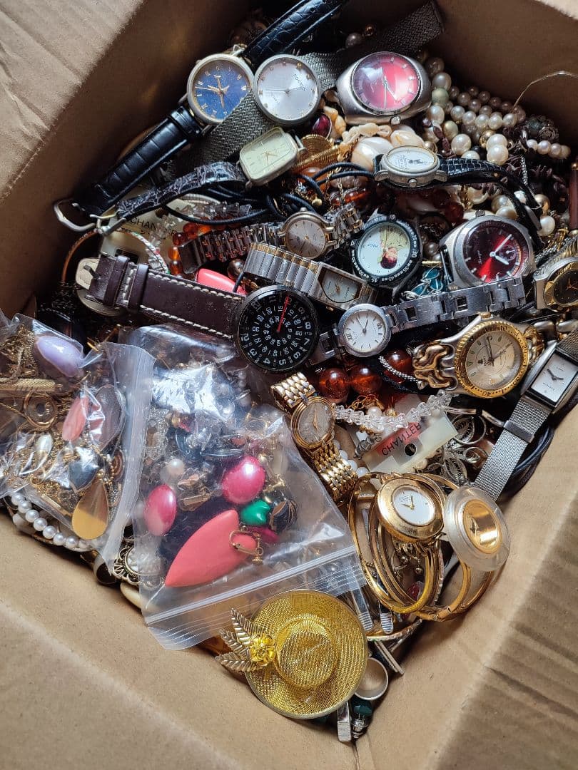 ジャンク時計、宝石、アクセサリー
