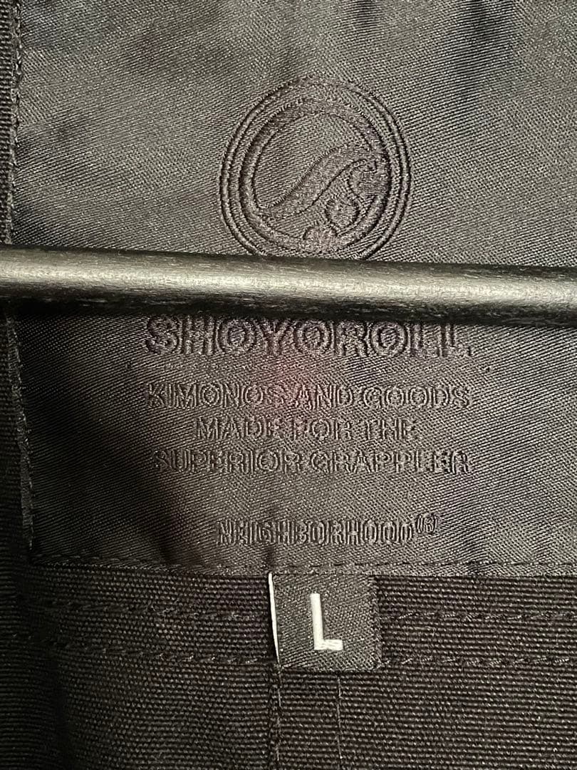 NEIGHBORHOOD SHOYOROLL DOGI / C-JKT 黒 L