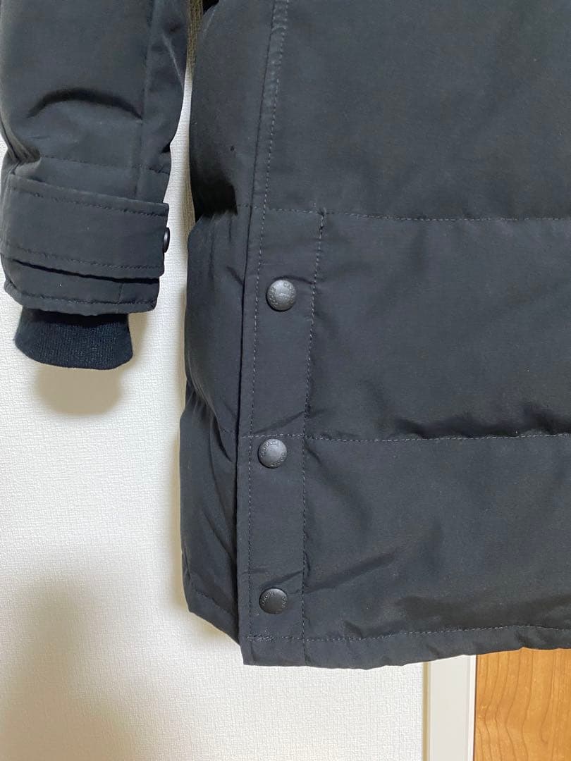   ブラックダウンジャケット 3802LA サイズXS美品