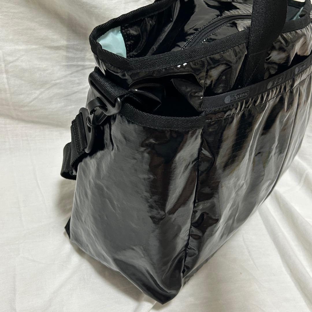 【美品】 ひとりっぷ×レスポートサック　ライアントラベルトート　ブラック