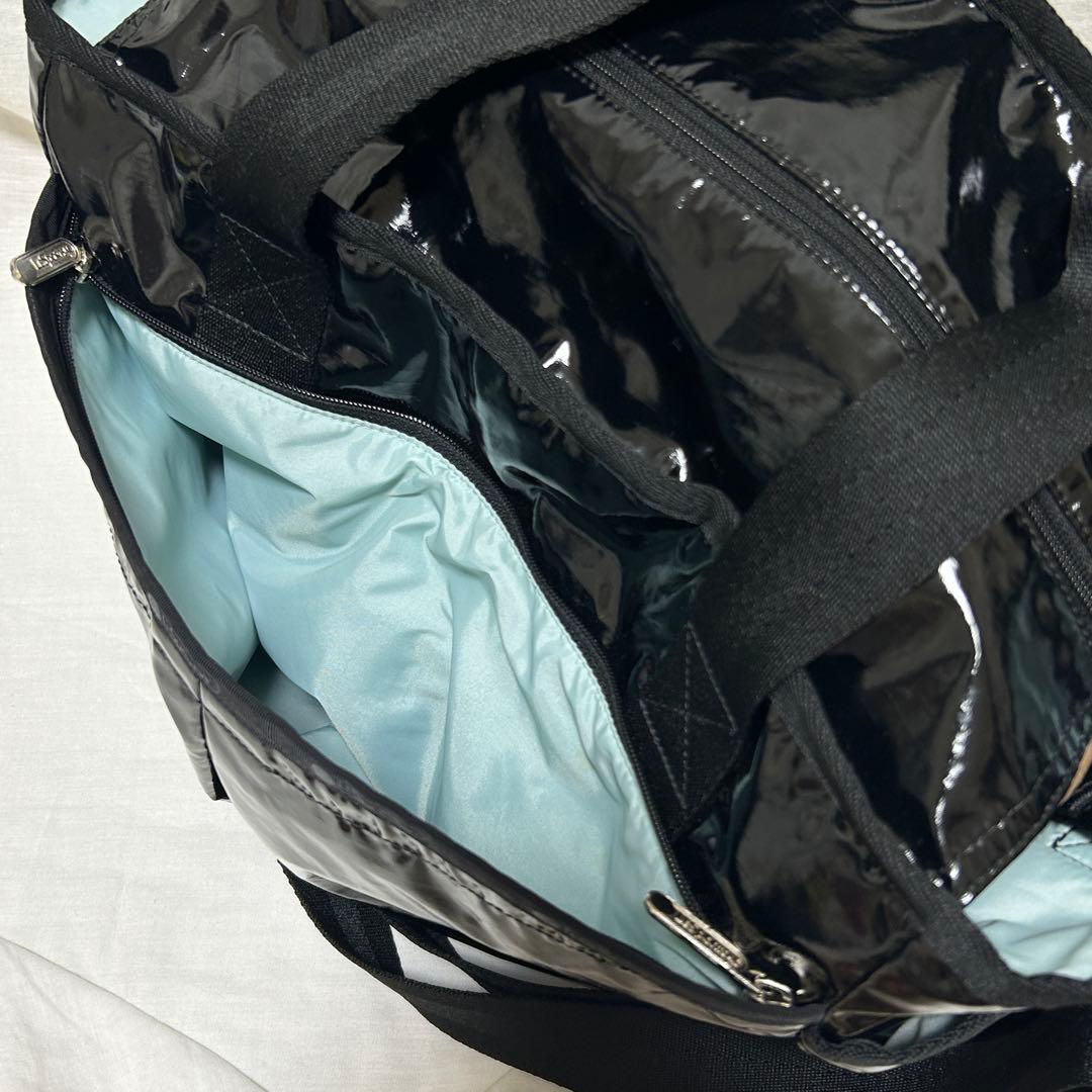 【美品】 ひとりっぷ×レスポートサック　ライアントラベルトート　ブラック