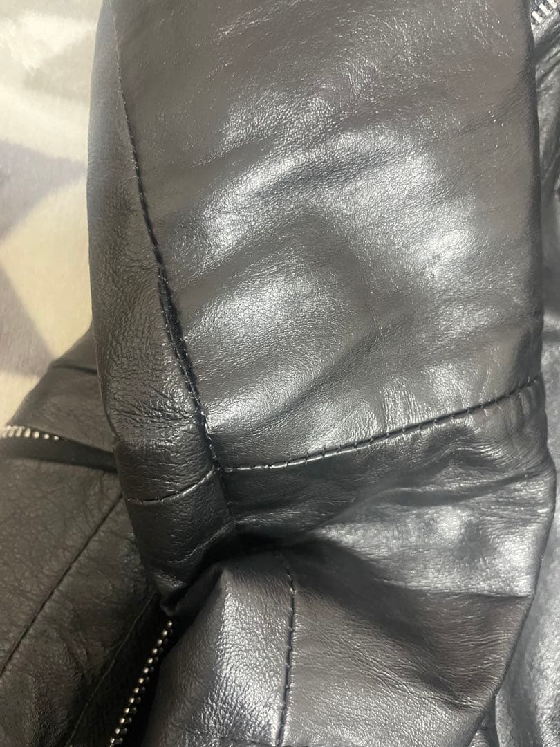 ジャケット・アウター 00s ekam leather jacket Japanese label