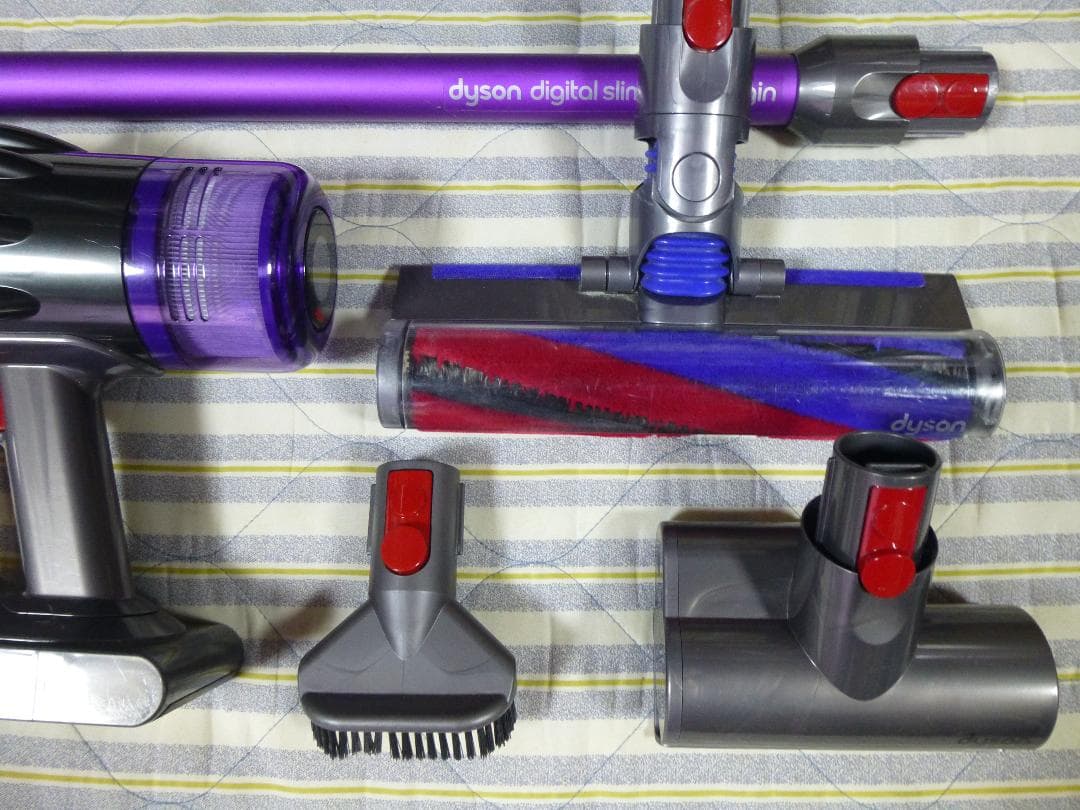 もりそば　ダイソンSV18　充電スタンド付属　並品　エコモード43分