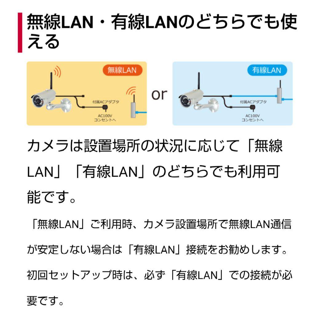 新品未開封スマートフォン専用 モーション録画カメラ LA02W 2個セット