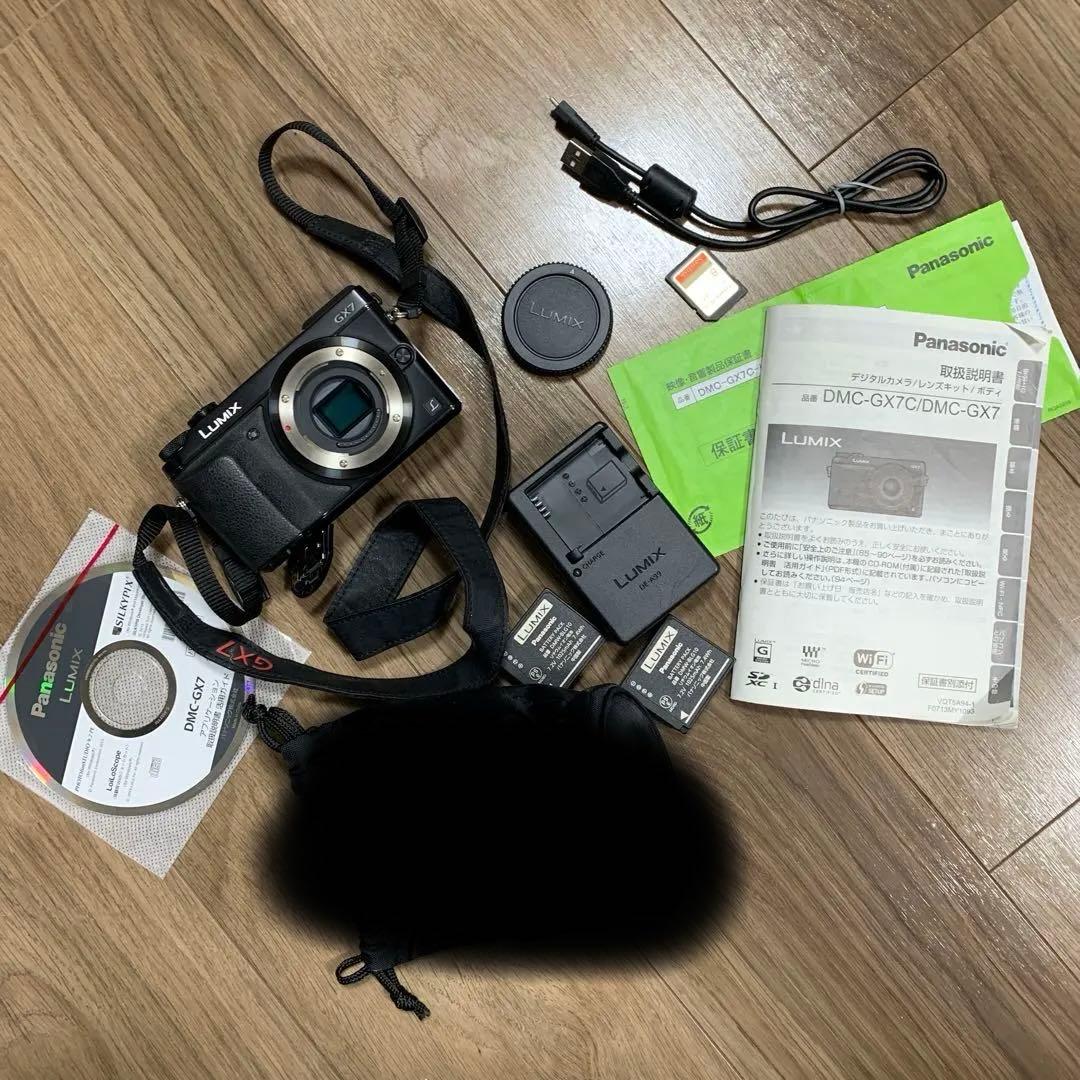 パナソニック デジカルカメラ　LUMIX dmc-Gx7