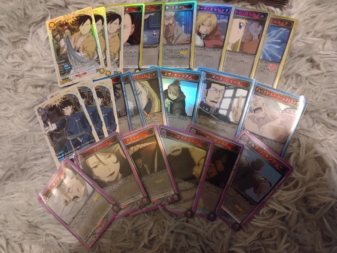 n*a様 GW企画！ ユニオンアリーナ　鋼の錬金術師　SR以下4コン一部パラレル