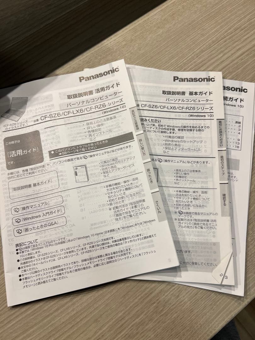 Panasonic Let's note CF-SZ6 ノートPC