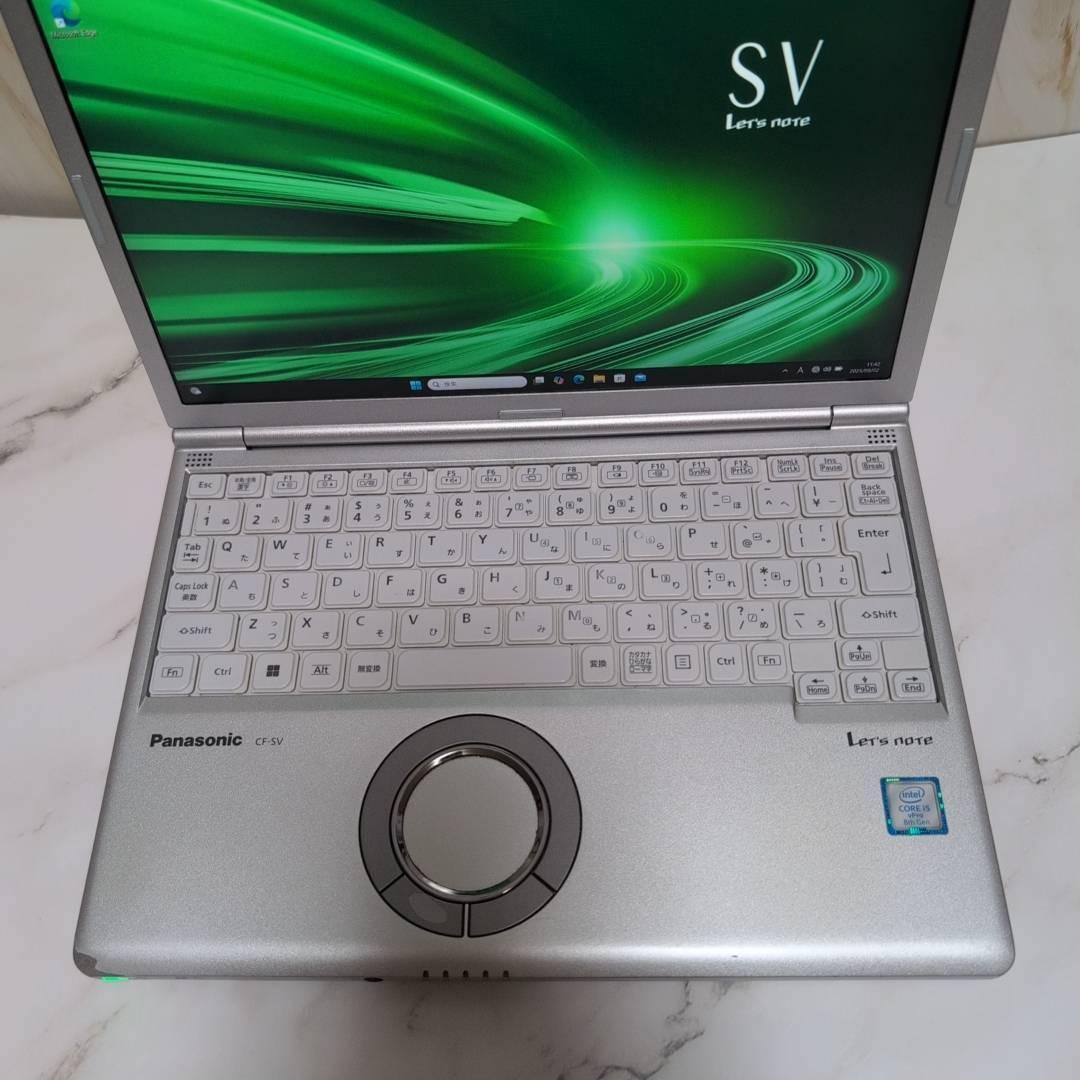 レッツノート PC i5 第8世代 SSD 256GB バッテリー良好！