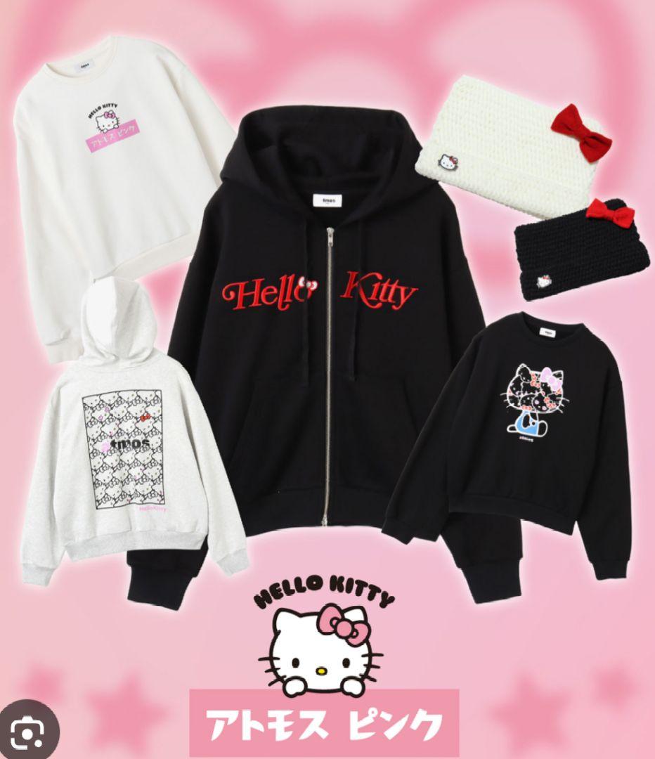 専用　atmos pink × HELLO KITTY　ダブルジップパーカー