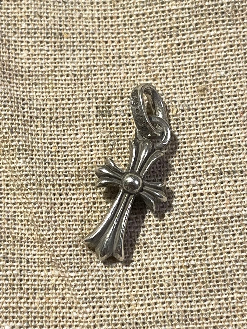 クロムハーツ CHクロス ベビーファット　ペンダントトップ 925