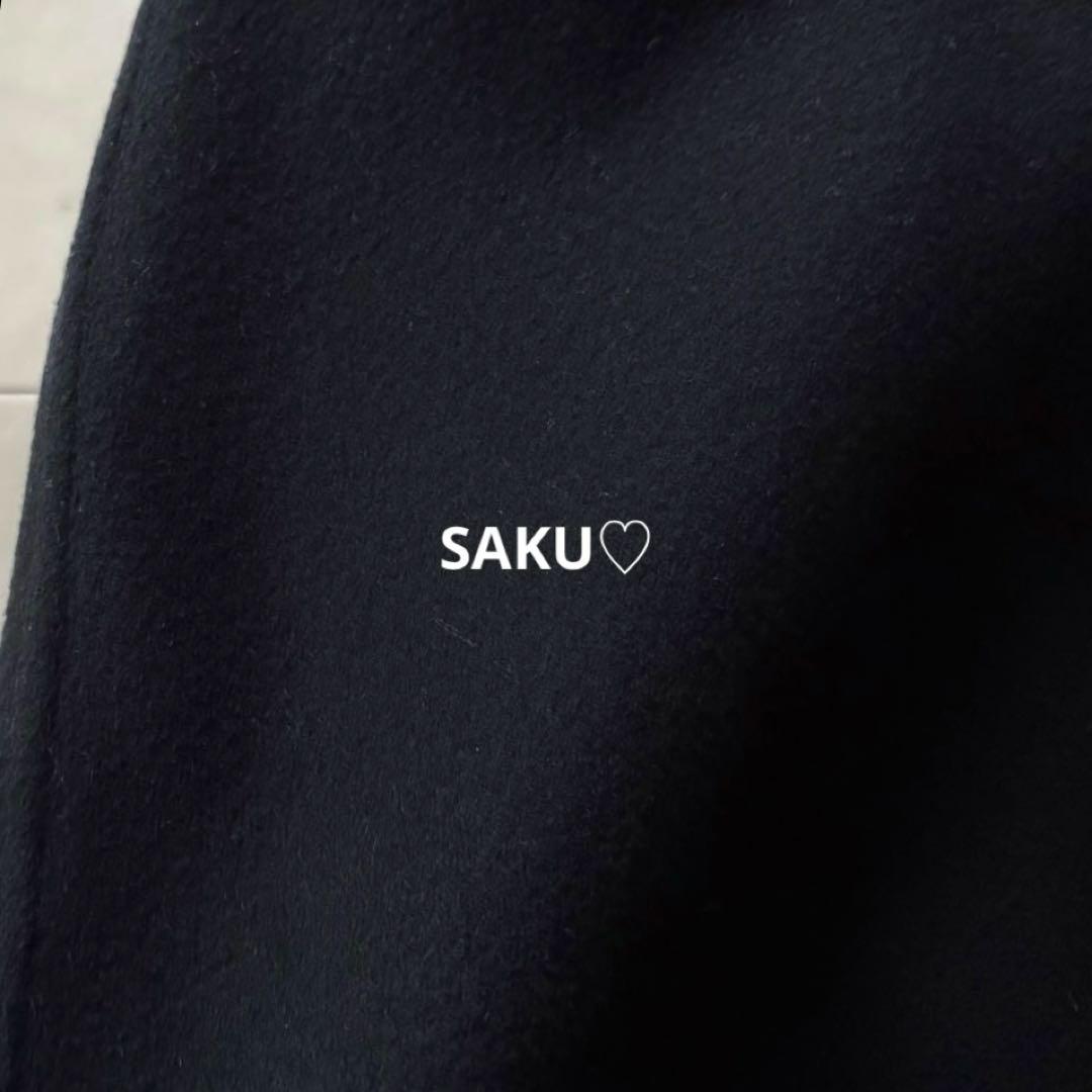 定価60500円 Deuxieme Classe リバーノーカラーミドルコート