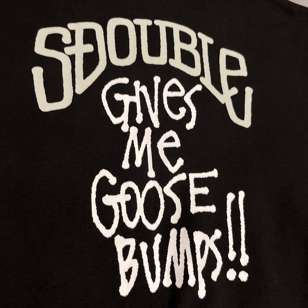 エスダブル 黒 パーカー 未使用 L フード付き フーディー