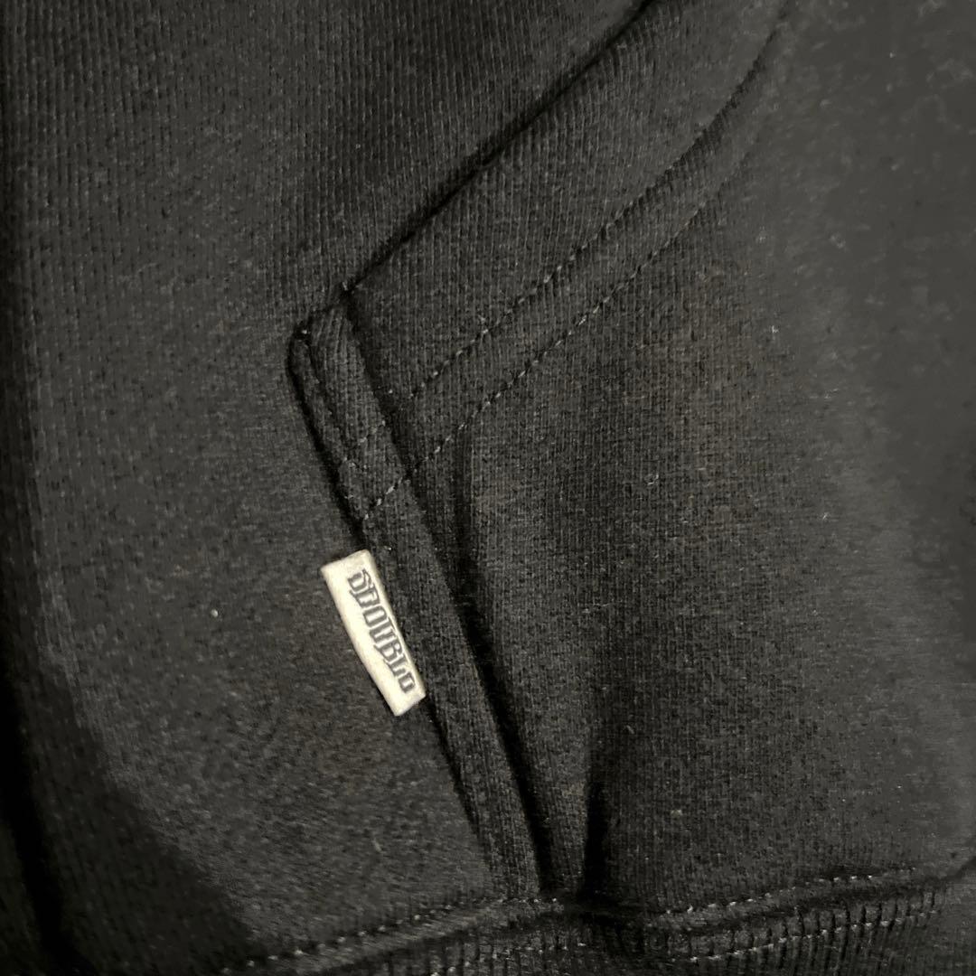 エスダブル 黒 パーカー 未使用 L フード付き フーディー