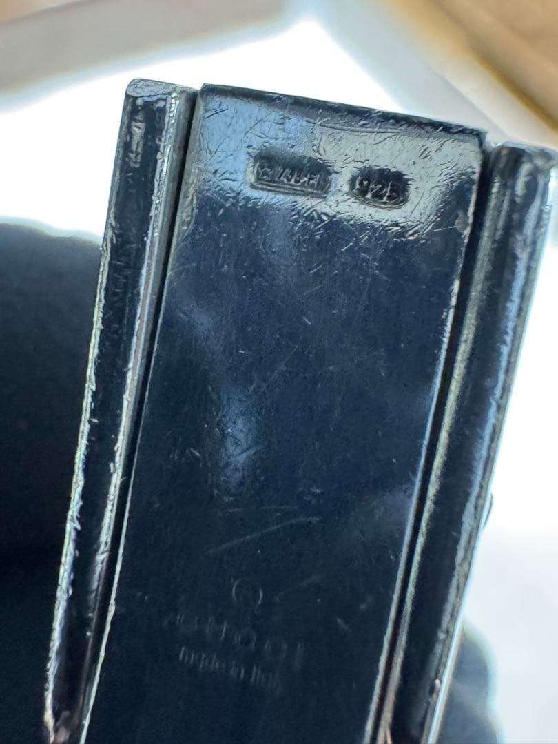 GUCCI シルバー チェーンリンクブレスレット