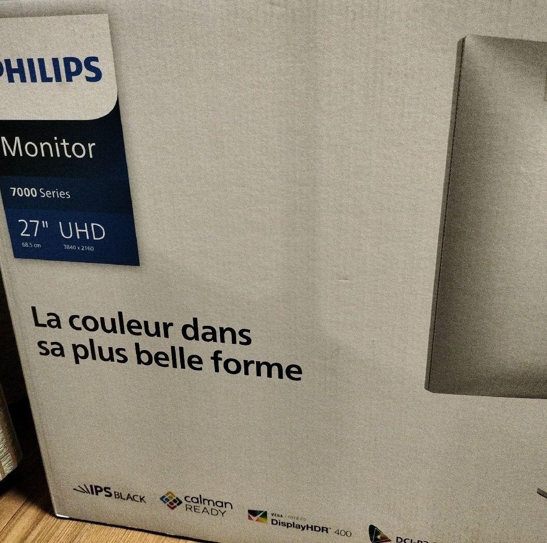 【最安値】PHILIPS 液晶ディスプレイ 27E2F7903/11 シルバー