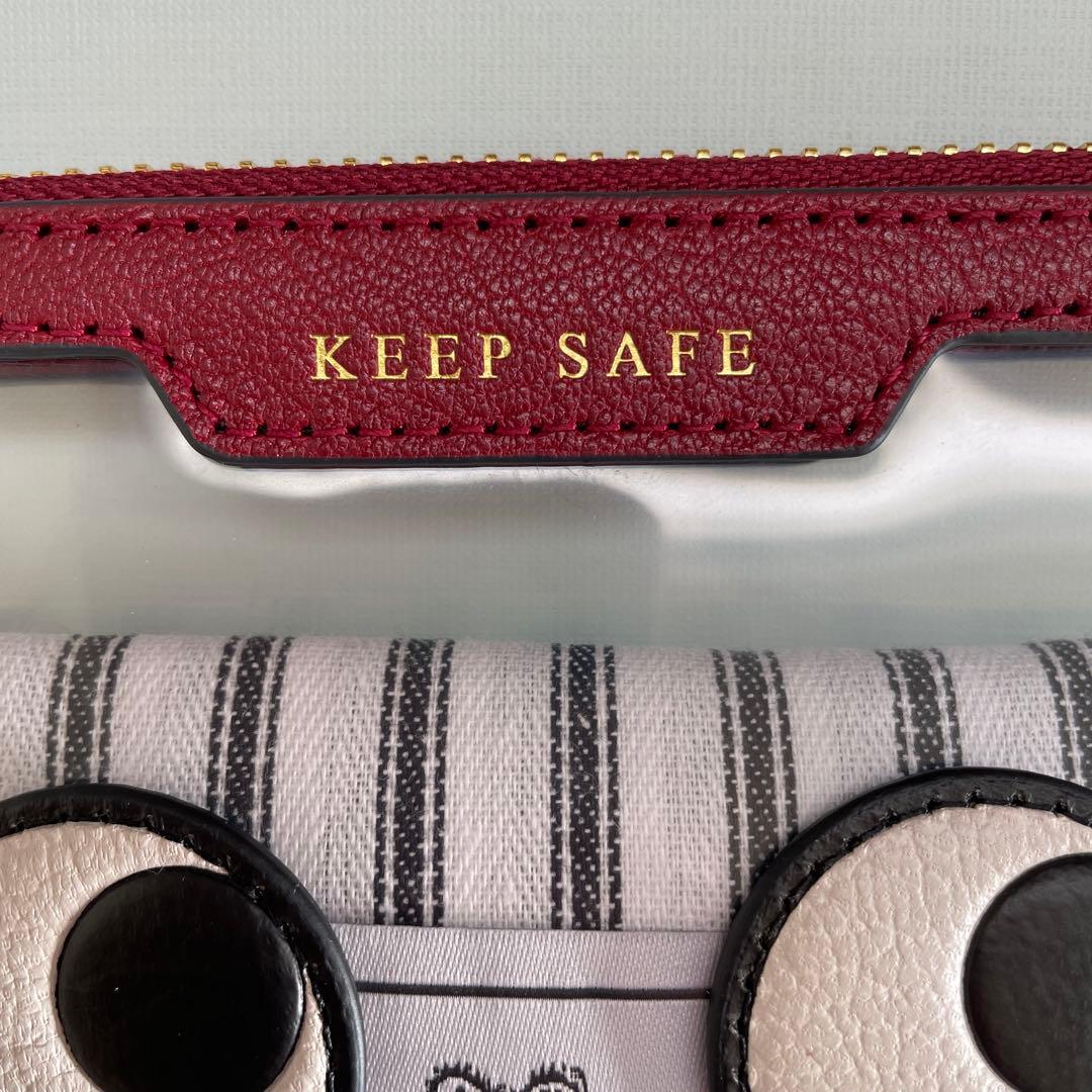 アニヤ・ハインドマーチ　クリアポーチ　赤　Anya Hindmarch