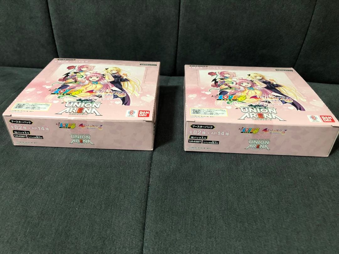 ToLOVEる ユニオンアリーナ 未開封BOX テープ付き