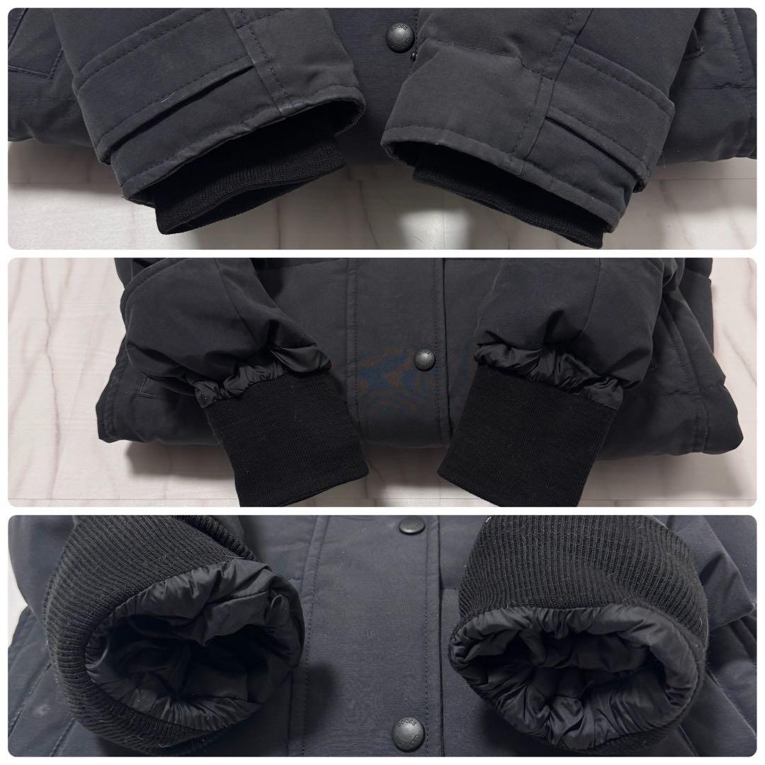 カナダグース マッケンジーパーカ ダウンコート 紺色 M相当 サザビー Aライン