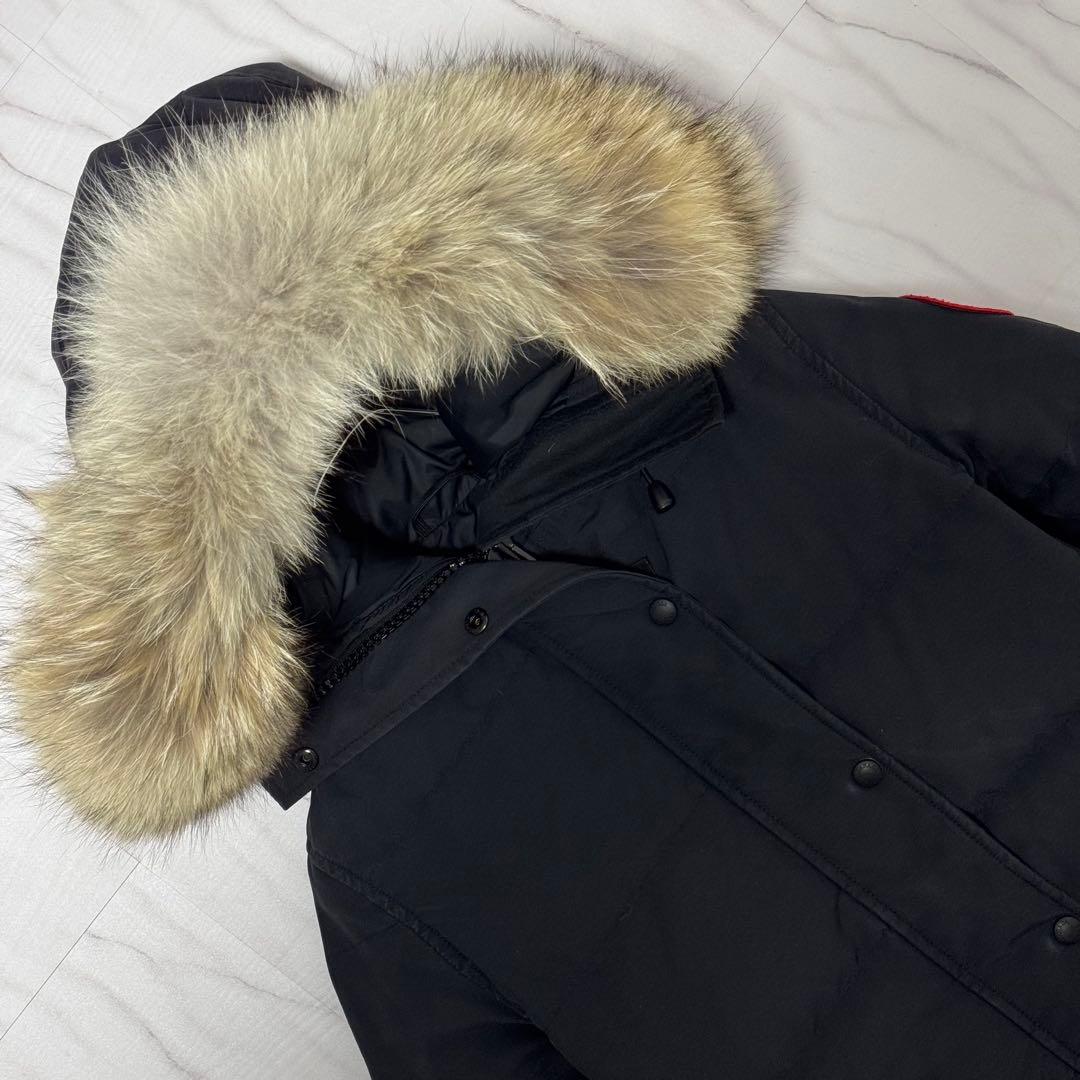 カナダグース マッケンジーパーカ ダウンコート 紺色 M相当 サザビー Aライン