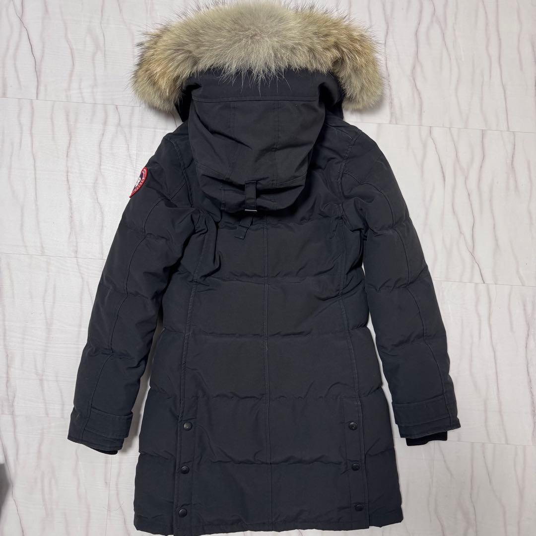 カナダグース マッケンジーパーカ ダウンコート 紺色 M相当 サザビー Aライン