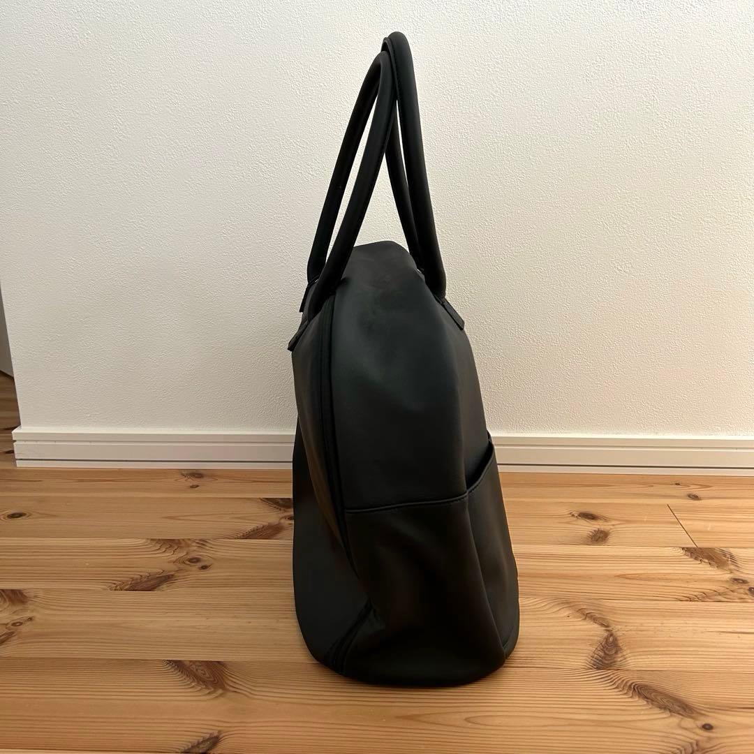 Aww ボストンバッグ サボテンヴィーガンレザー ブラック 30L