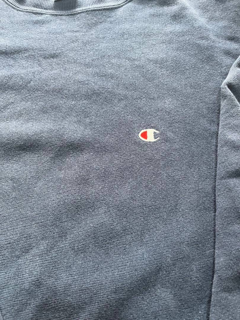 Champion リバースウィーブ スウェット ネイビー90s アメリカ製