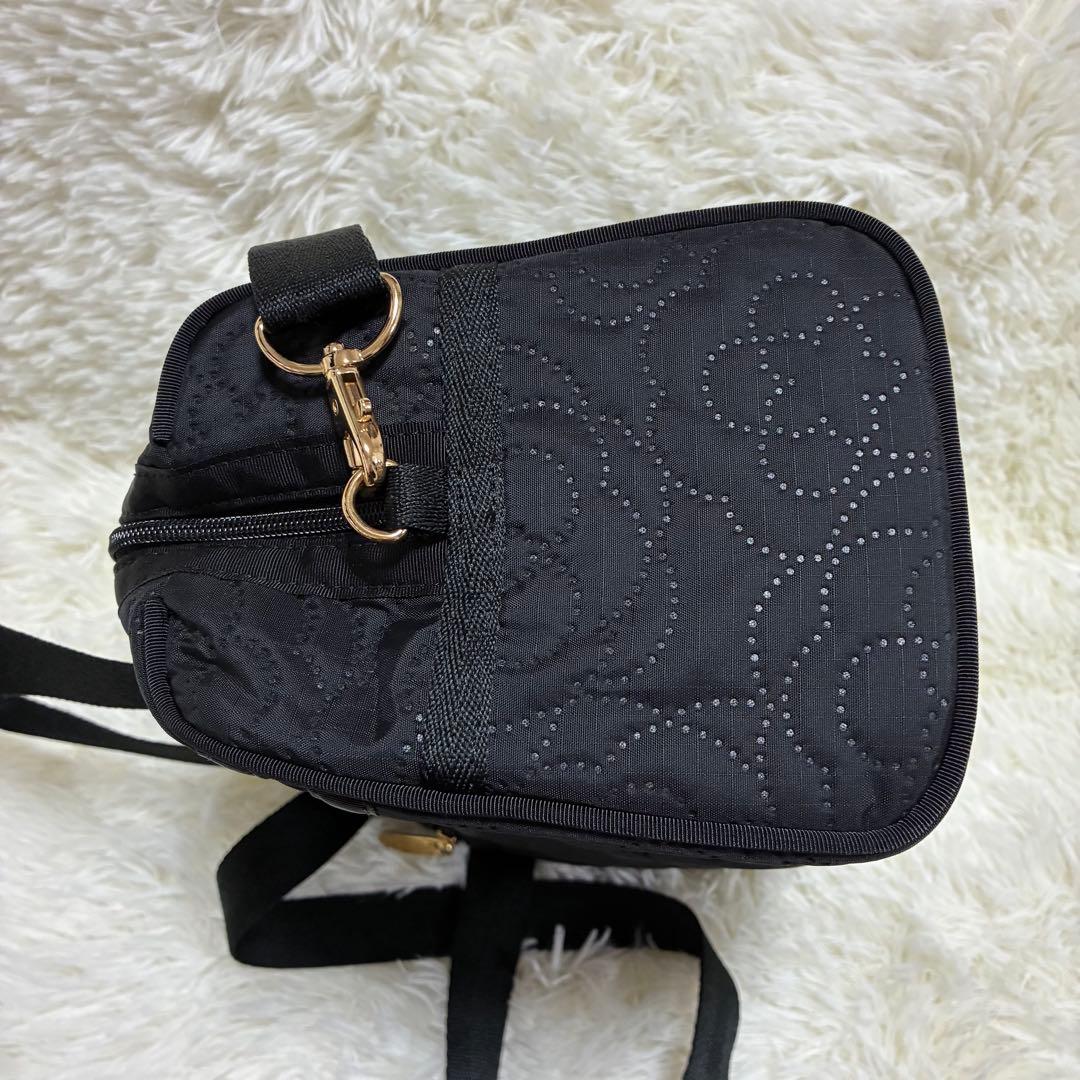 美品　レスポートサック　ブロッサムミニボストン　ハンドバック　ショルダー　黒