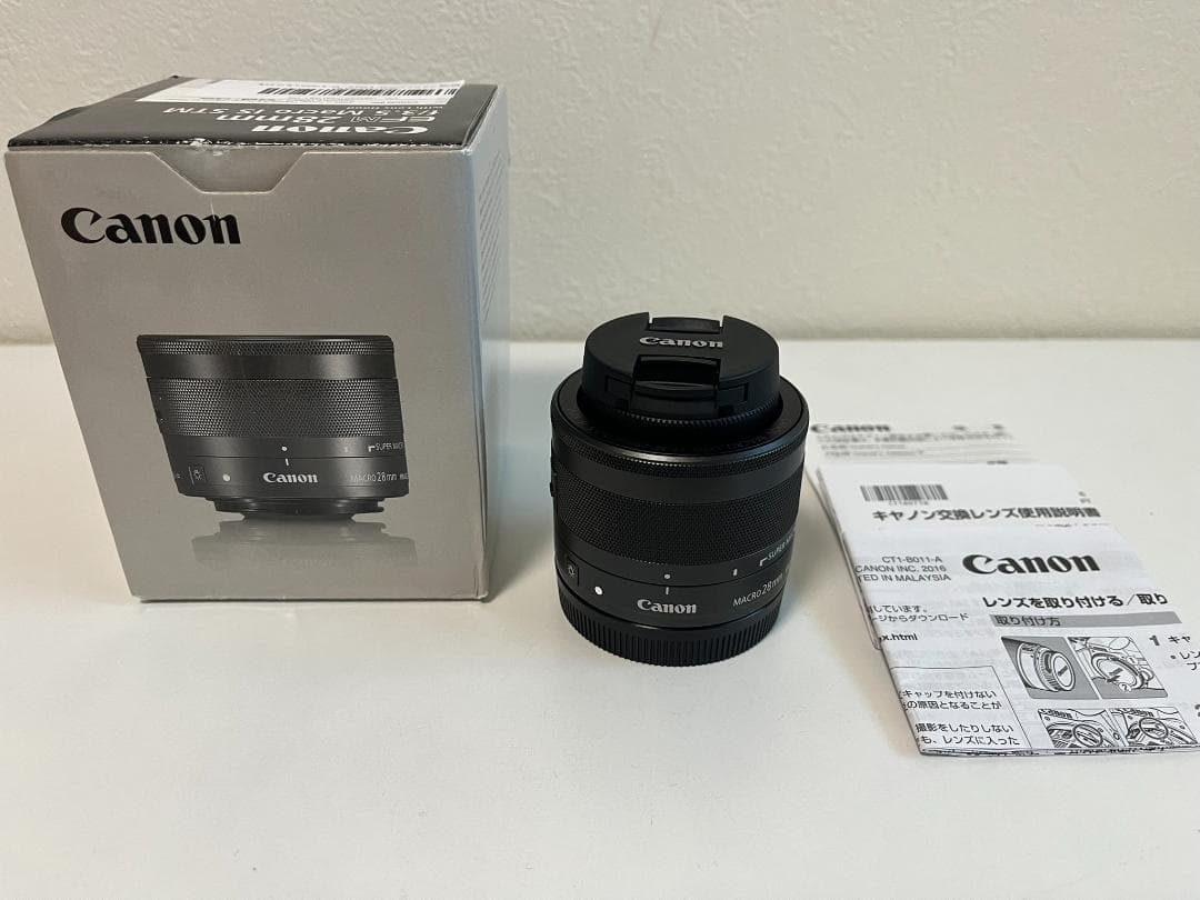 ドーナッツ様用　キャノン Canon EF-M 28mm F3.5 IS STM