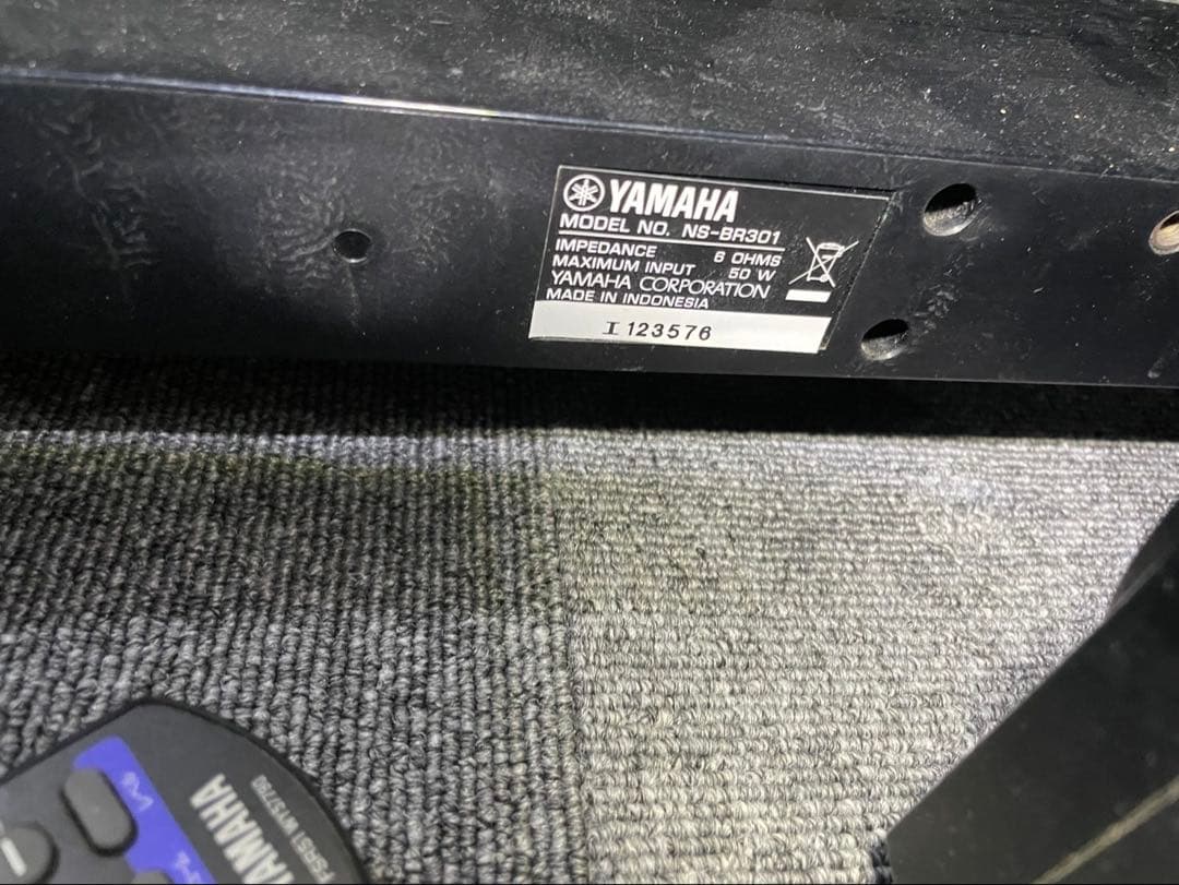 【‼️早い者勝ち‼️】YAMAHA SR-301 AVアンプ サウンドバー付