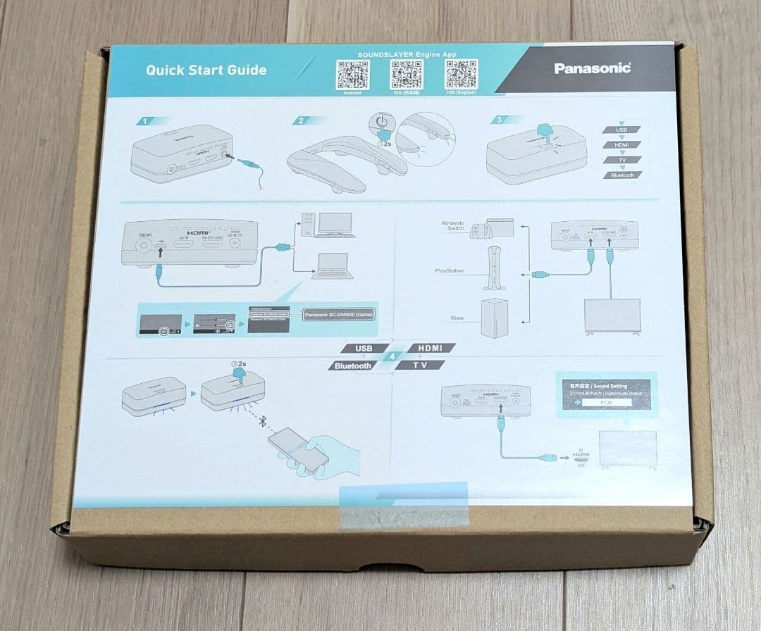 【Cocoa様】SC-GNW30 パナソニック ネックスピーカーシステム