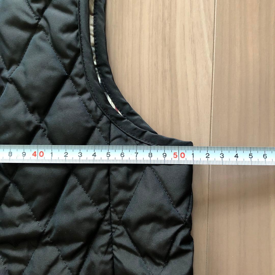 BURBERRY LONDON バーバリーロンドン ダウンベスト ブラック