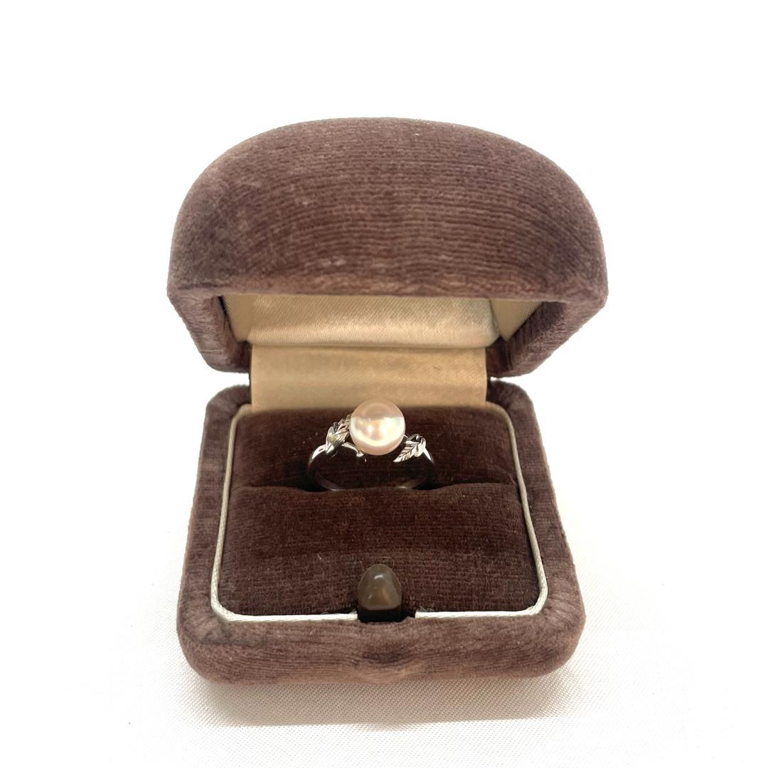 Y512-346　MIKIMOTO ミキモト アコヤ真珠 リング